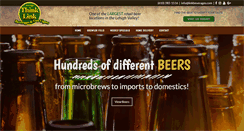 Desktop Screenshot of linkbeverages.com